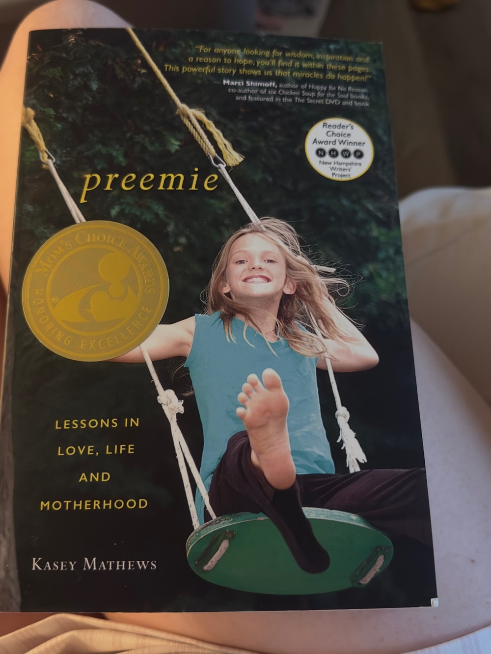 Preemie by Kasey Mathews - Green & Teal Cover